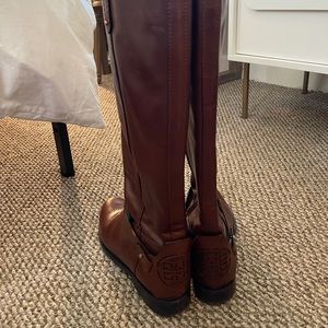 Tory Burch leather boots